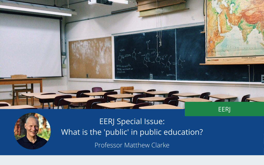 EERJ Special Issue: What is the ‘public’ in public education?