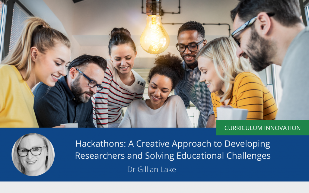Hackathons: A Creative Approach to Developing Researchers and Solving Educational Challenges