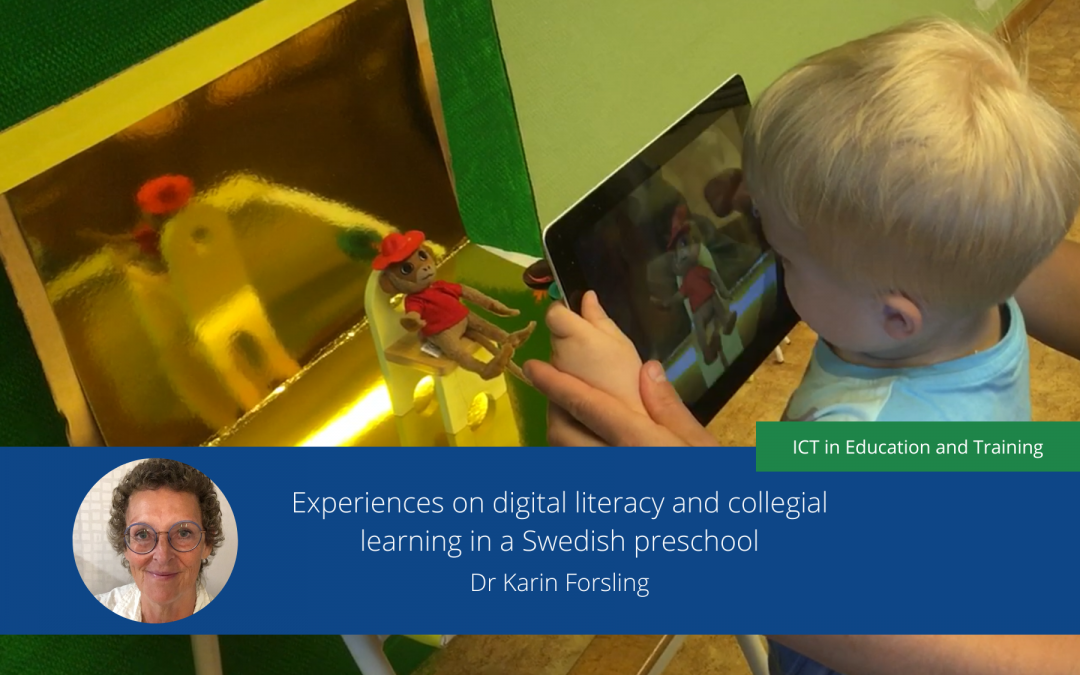 Experiences on digital literacy and collegial learning in a Swedish preschool