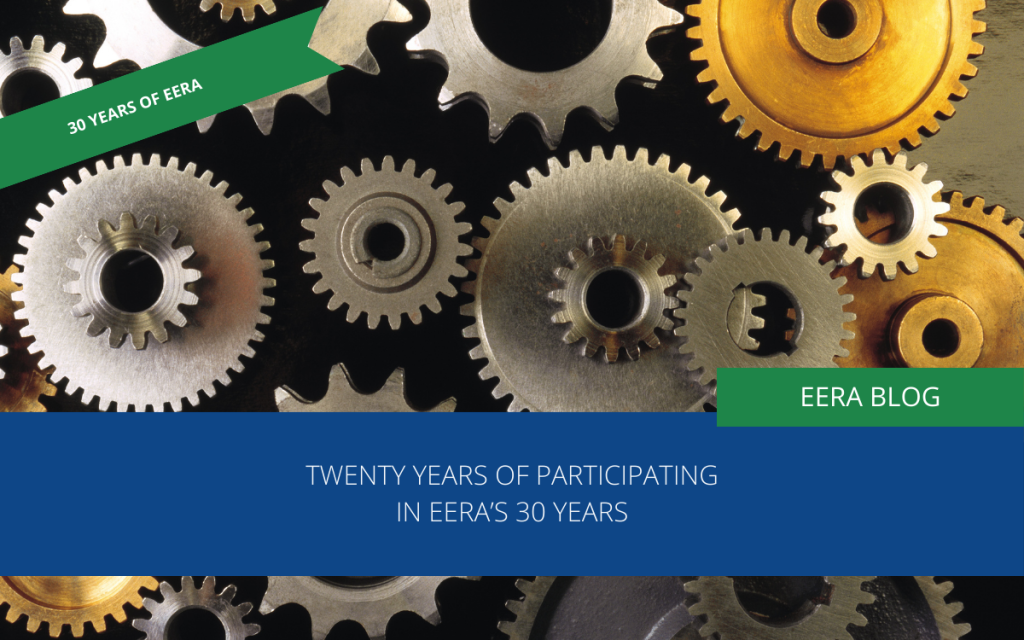 Twenty years of participating in EERA’s 30 years