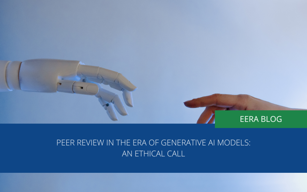 Peer review in the era of generative AI models: An ethical call